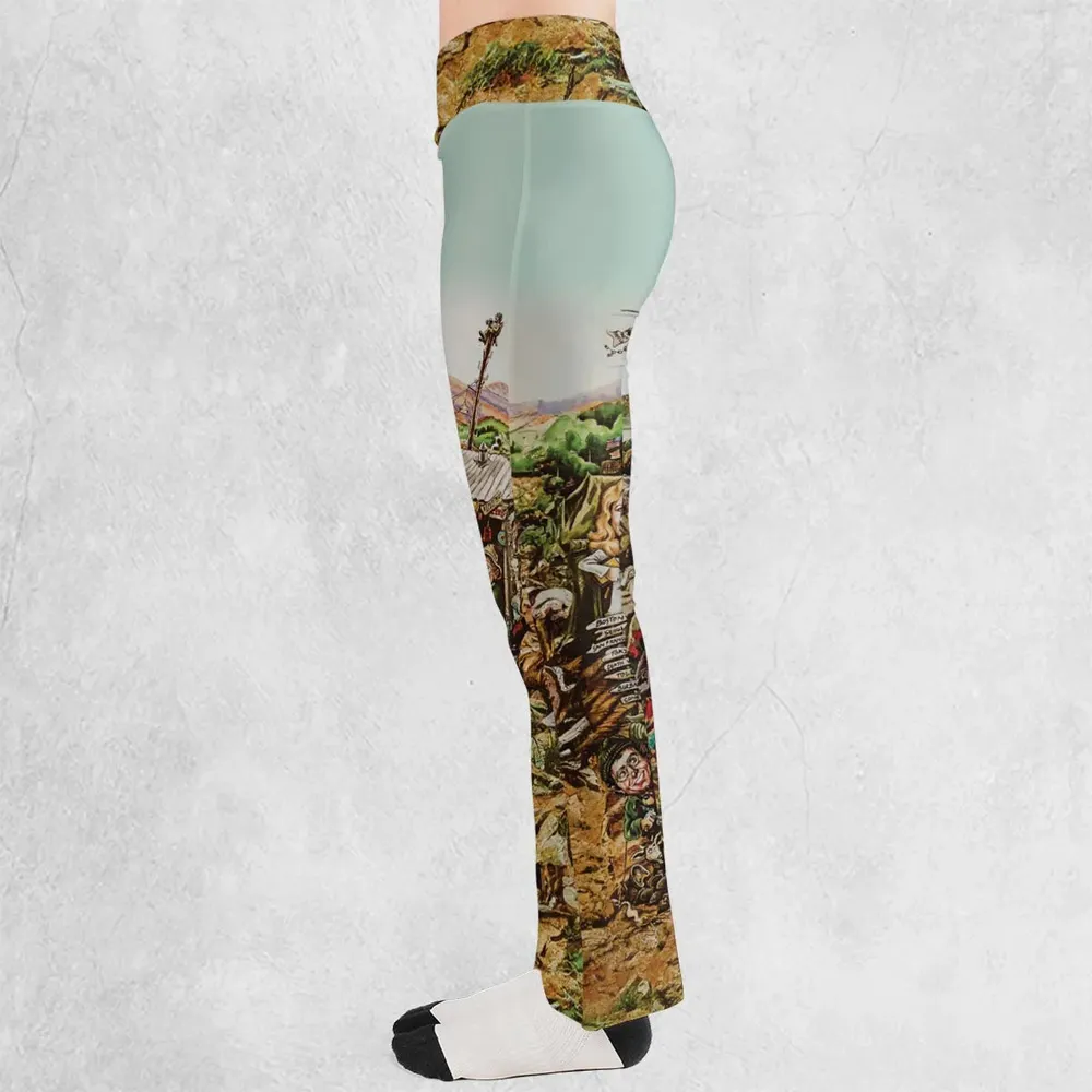 M*A*S*H Movie Art Flare Leggings - 3