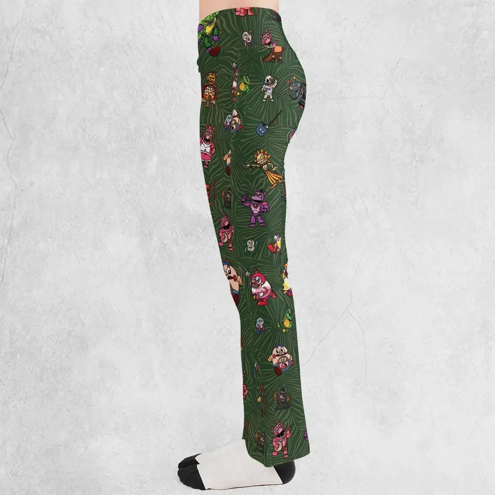 Five Nights at Freddy's Characters Flare Leggings - 3
