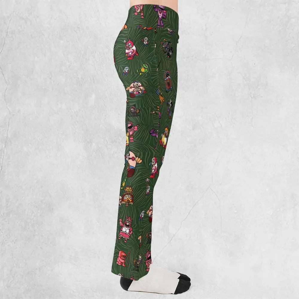 Five Nights at Freddy's Characters Flare Leggings - 2