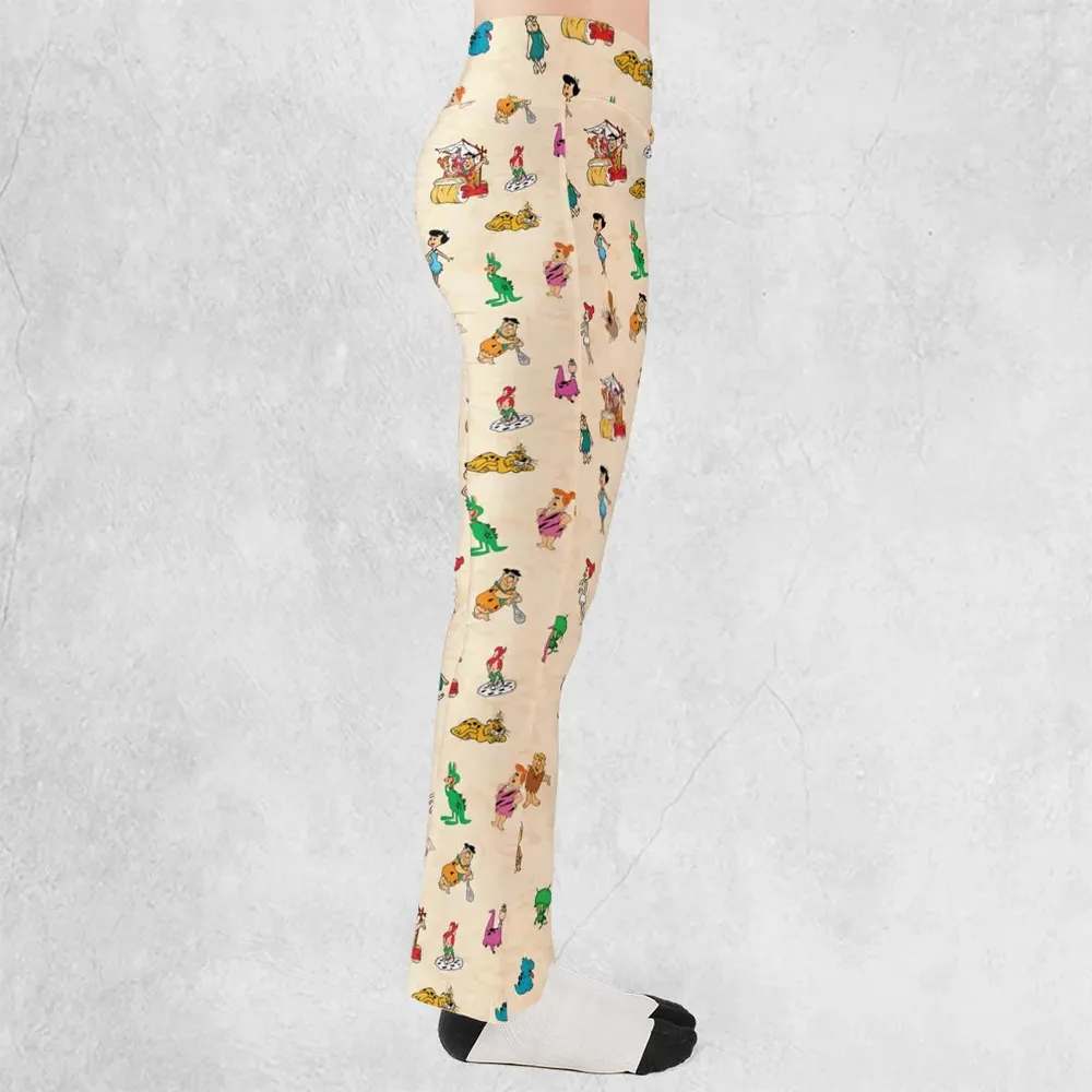 Bedrock The Flintstones Flare Leggings - 2