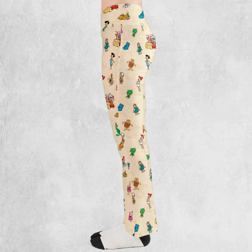 Bedrock The Flintstones Flare Leggings - 3