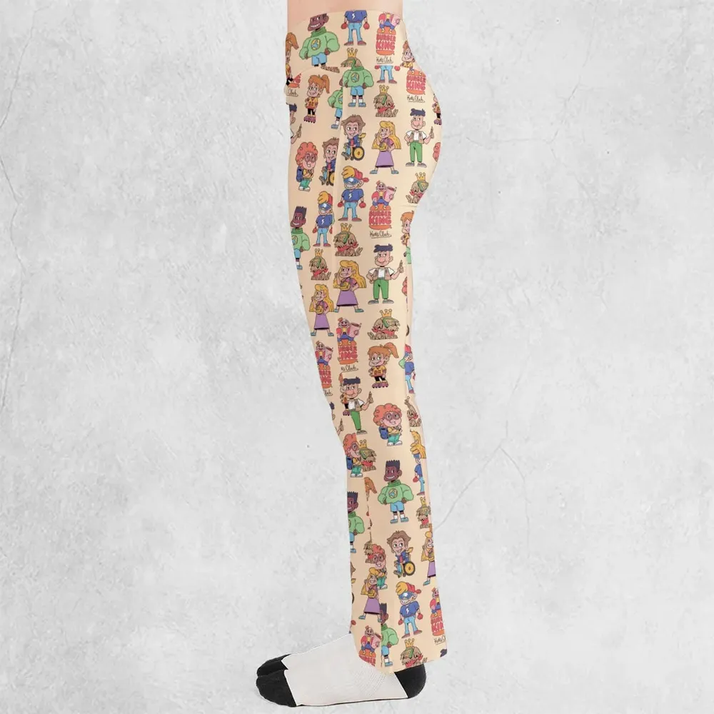 BK Kids Club Flare Leggings - 3