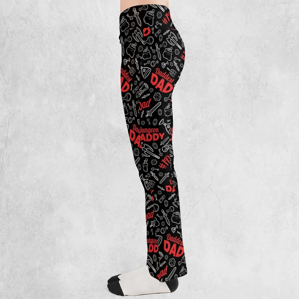 Dungeon Daddy DND Flare Leggings - 3