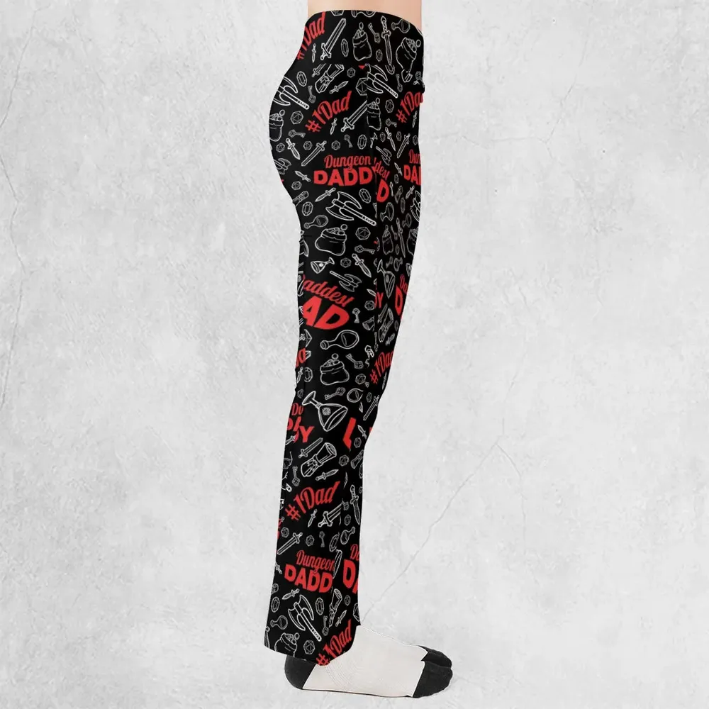 Dungeon Daddy DND Flare Leggings - 2