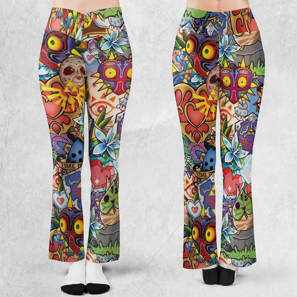 A Majora's Mask The Legend of Zelda Flare Leggings - 1