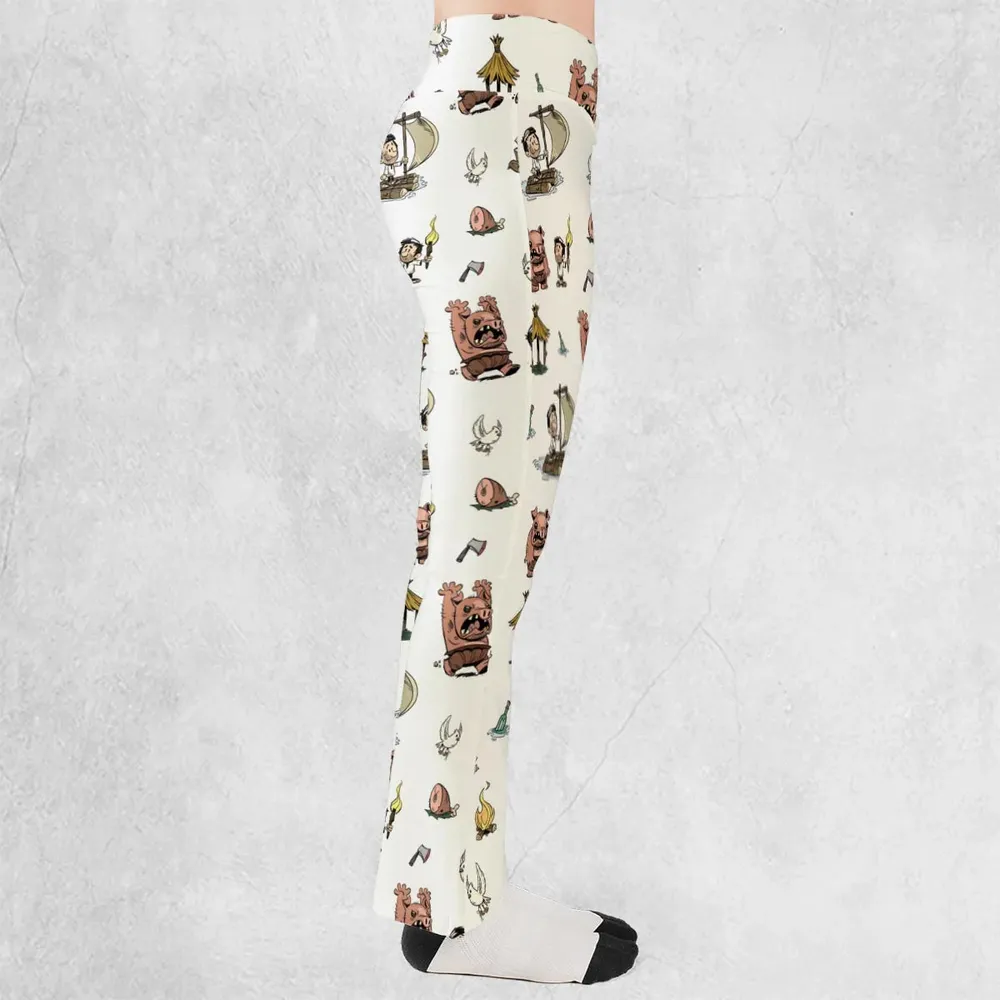 Don't Starve Collection Flare Leggings - 2