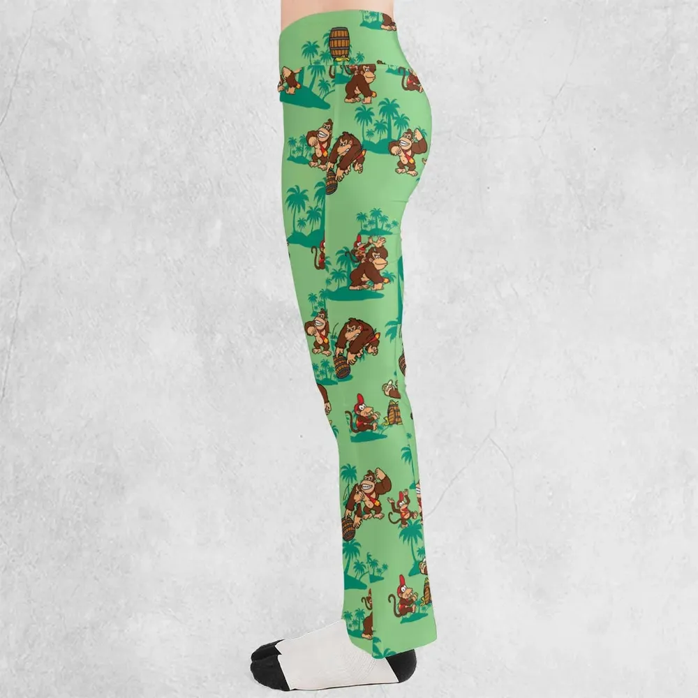 Donkey Kong & Diddy Kong Flare Leggings - 3