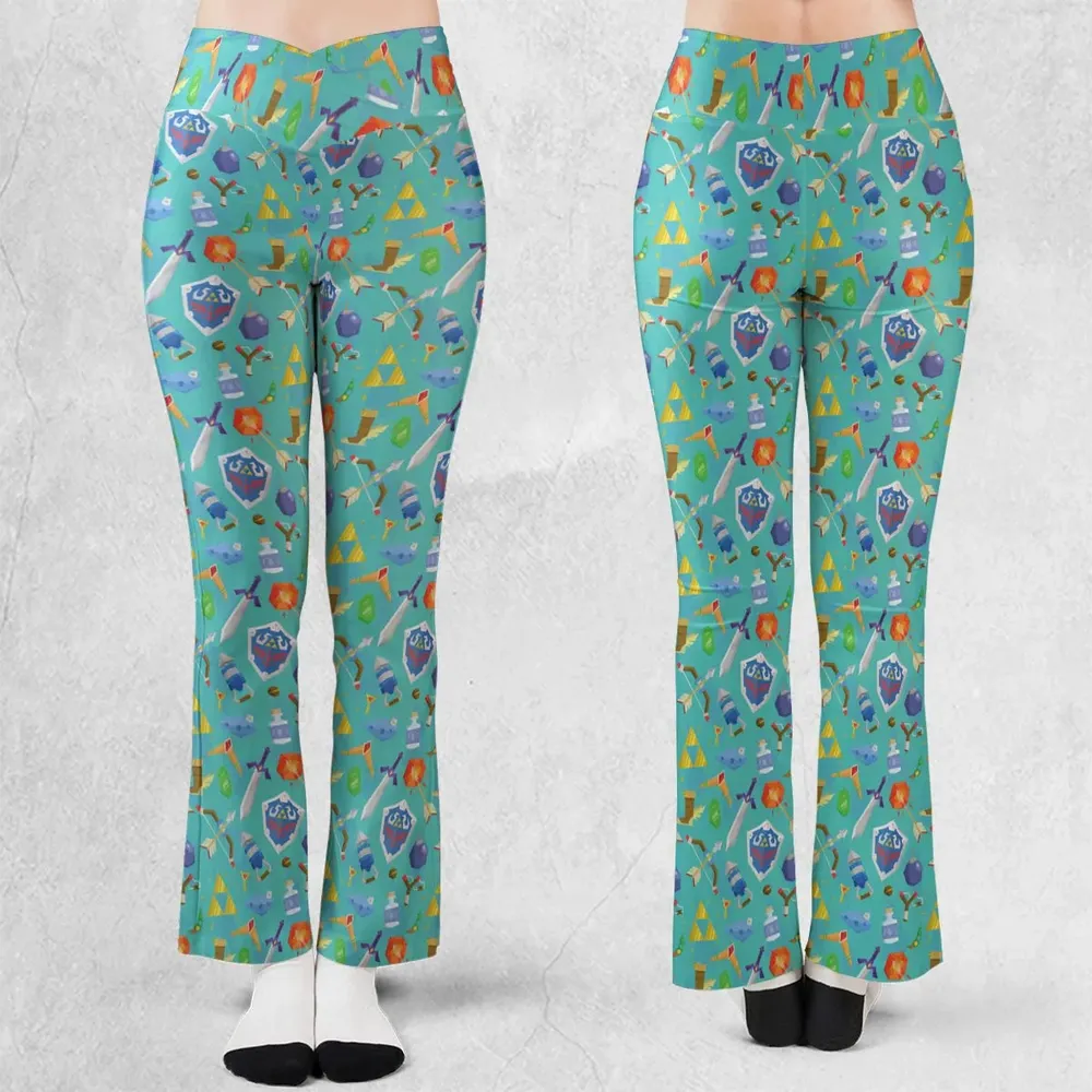 Zelda Korok Flare Leggings - 1