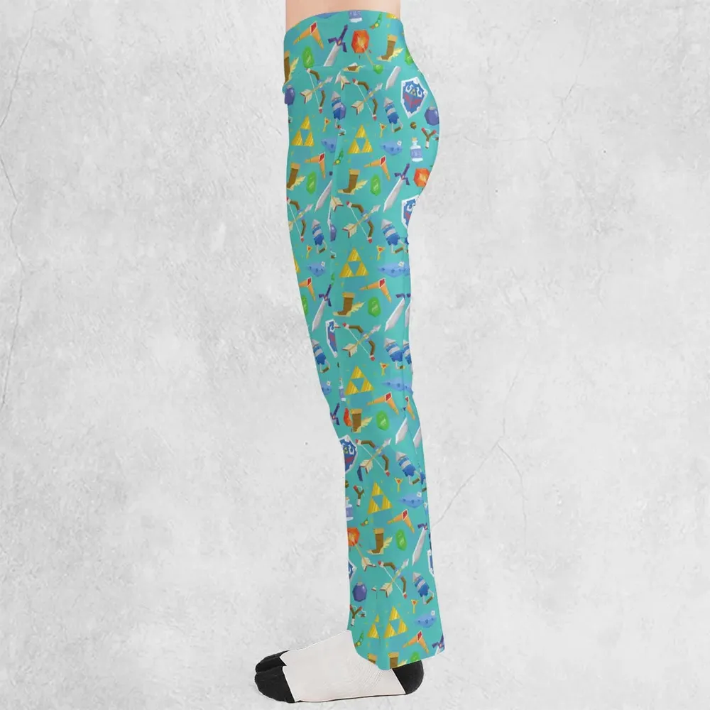 Zelda Korok Flare Leggings - 3