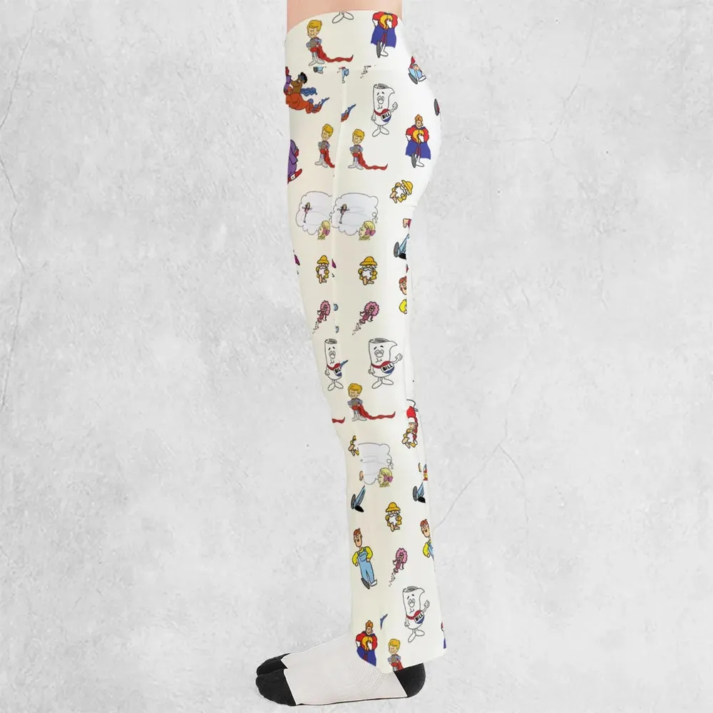 Schoolhouse Rock Characters Flare Leggings - 3