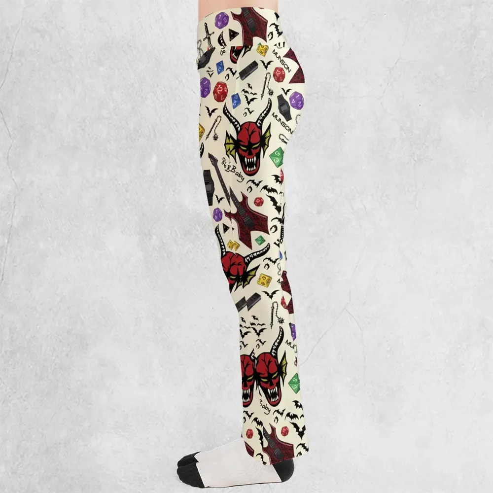 Hellfire Club Stranger Things Flare Leggings - 3