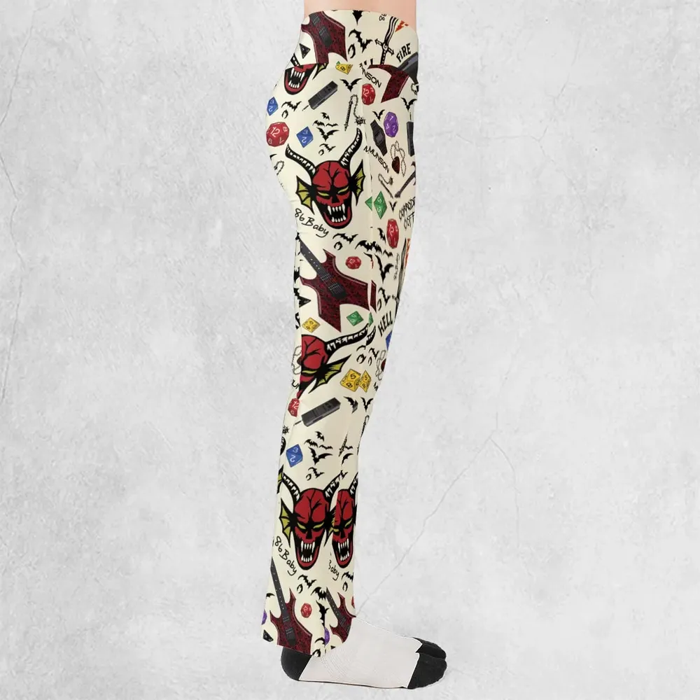 Hellfire Club Stranger Things Flare Leggings - 2