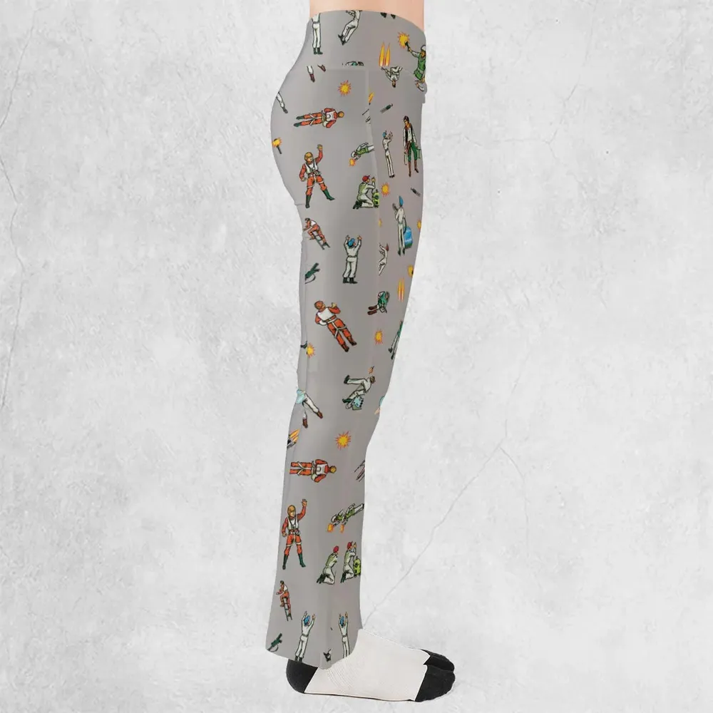 Escape from the Death Star Star Wars Flare Leggings - 2