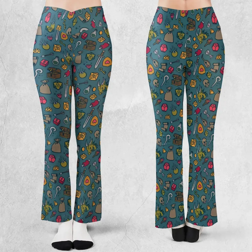 Play Your Role DnD Flare Leggings - 1