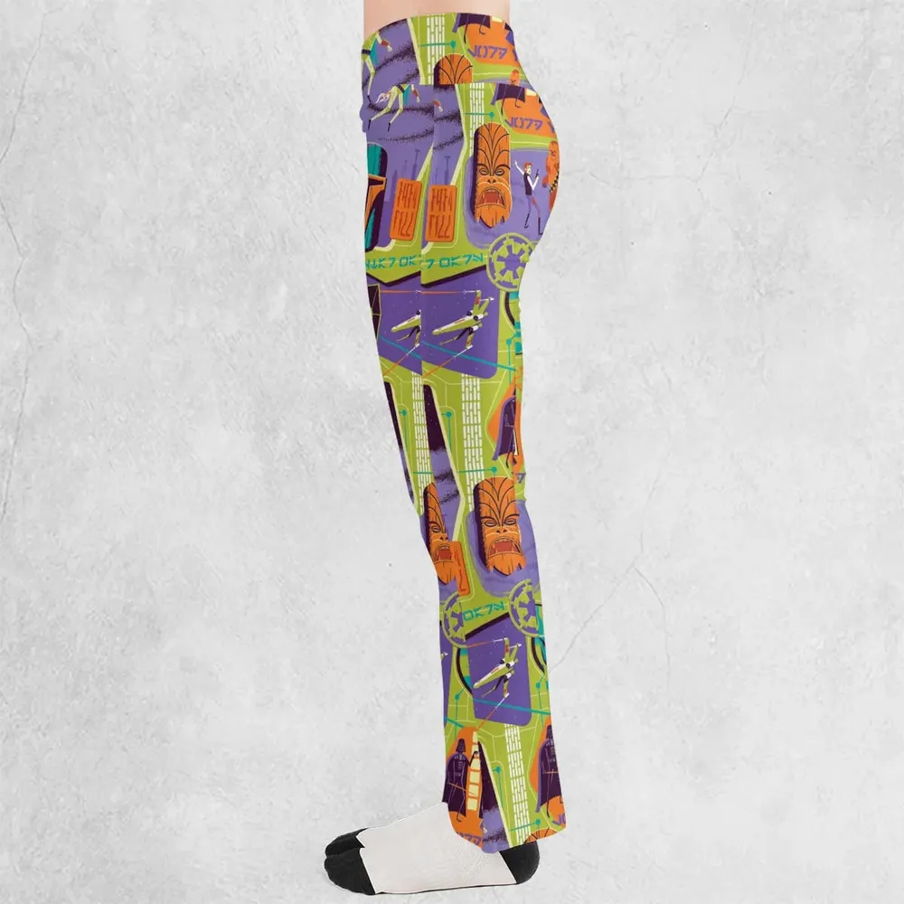 Summer Vibe Star Wars Flare Leggings - 3