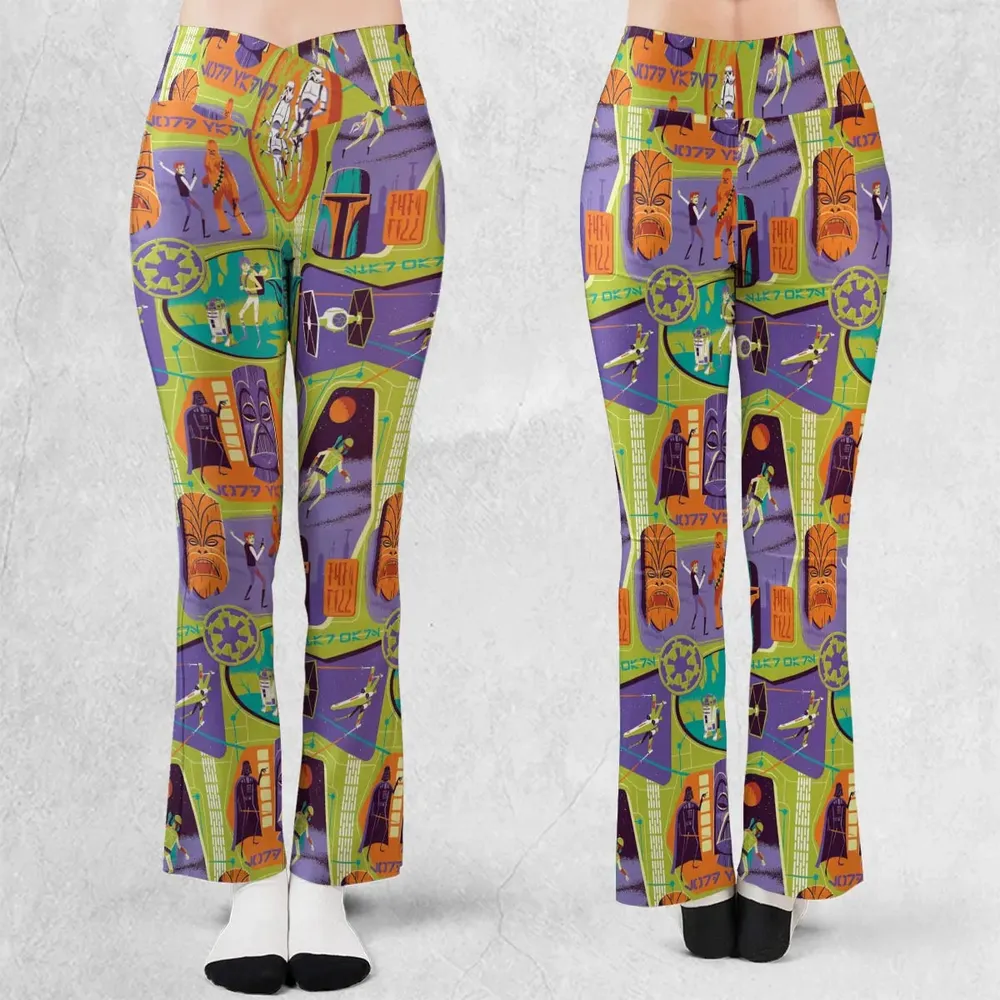 Summer Vibe Star Wars Flare Leggings - 1