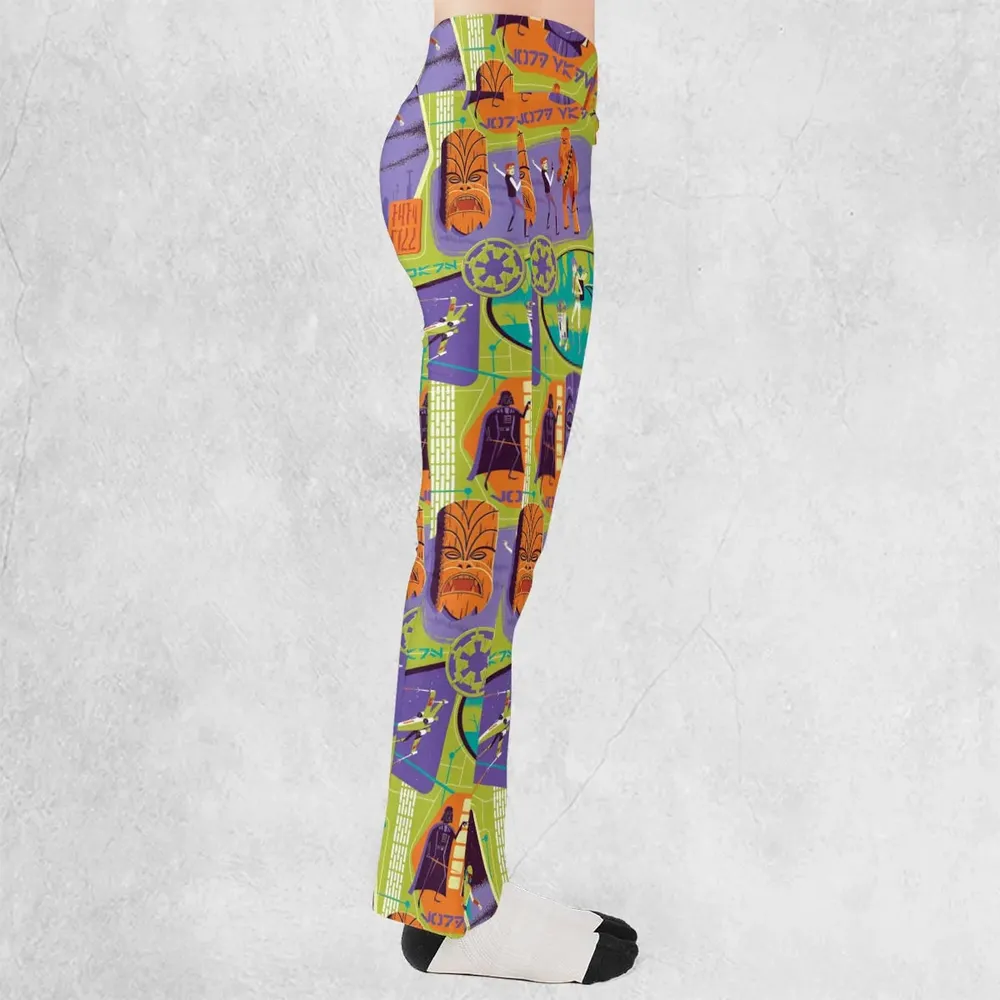 Summer Vibe Star Wars Flare Leggings - 2