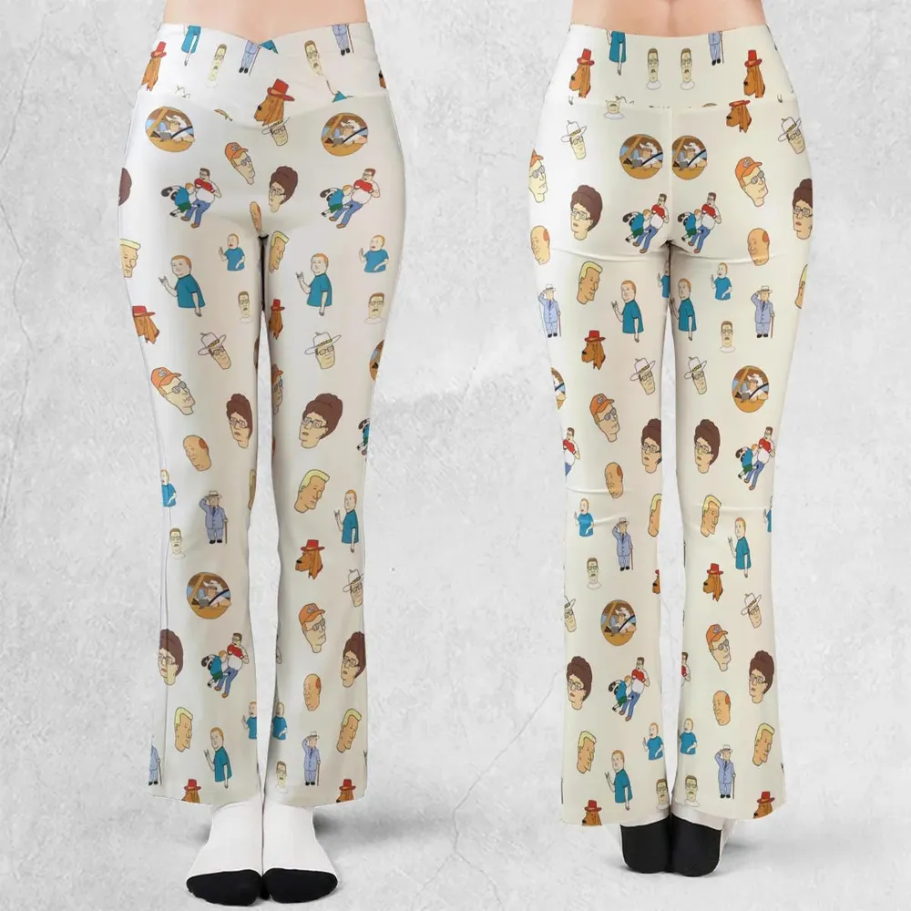 King Of The Hill Collection Flare Leggings - 1