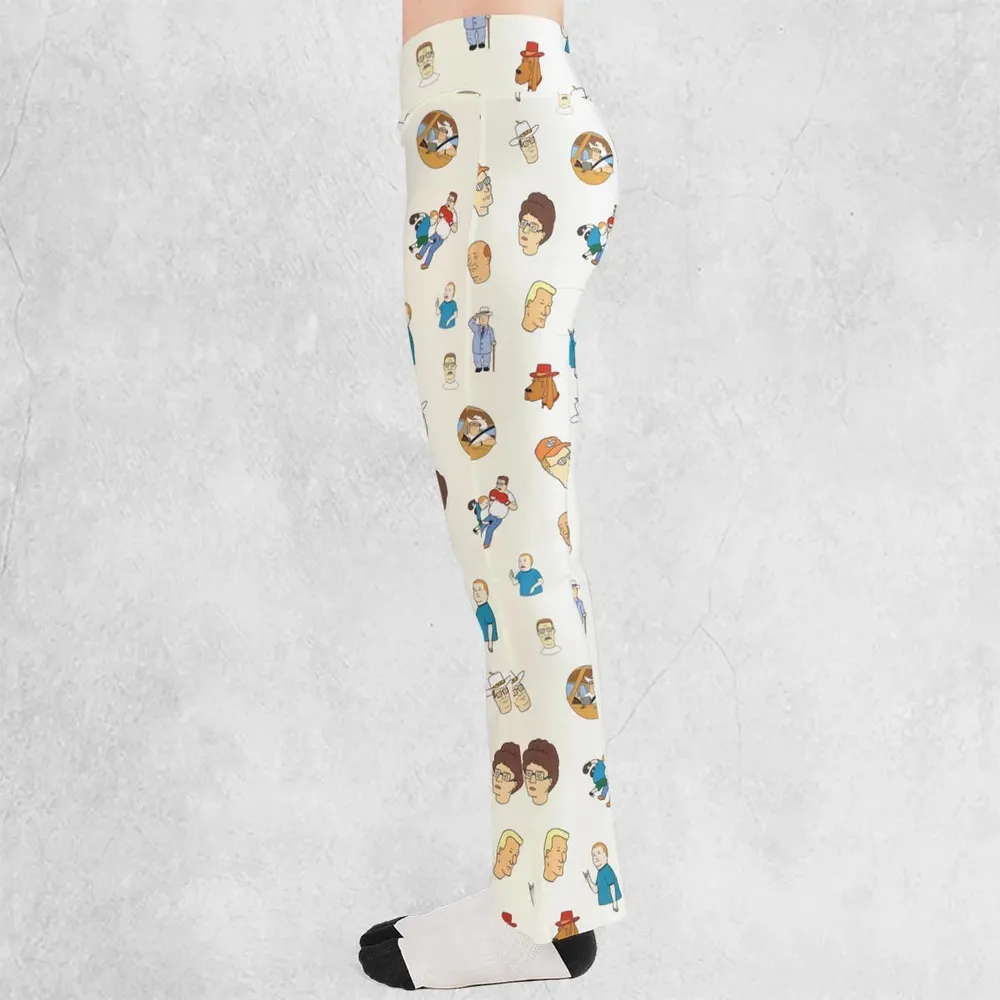King Of The Hill Collection Flare Leggings - 3