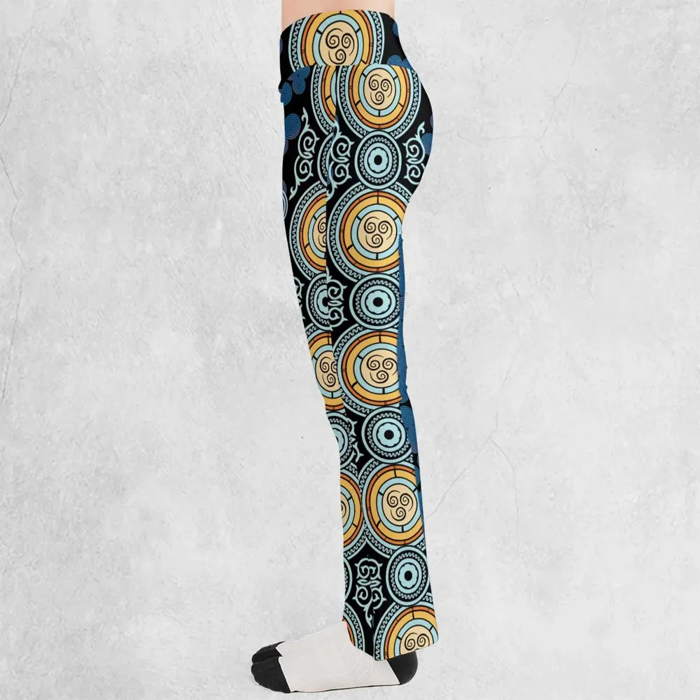 Air Avatar Avatar the Last Airbender Flare Leggings - 3