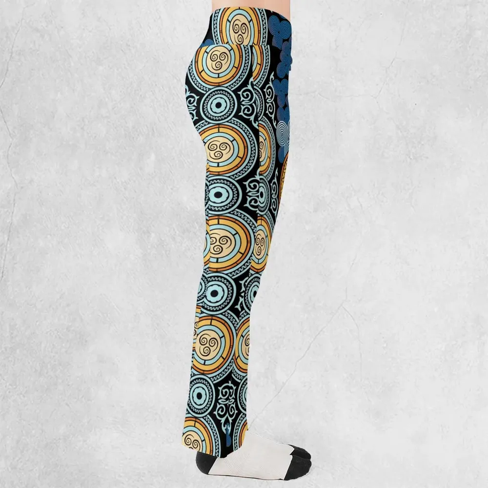 Air Avatar Avatar the Last Airbender Flare Leggings - 2