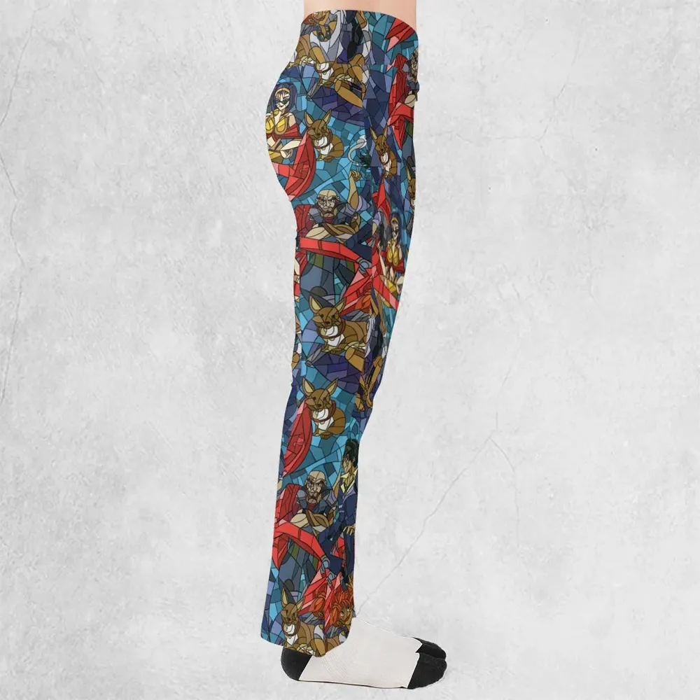 Spike Spiegel Faye Valentine Edward Wong Cowboy Bebop Flare Leggings - 2
