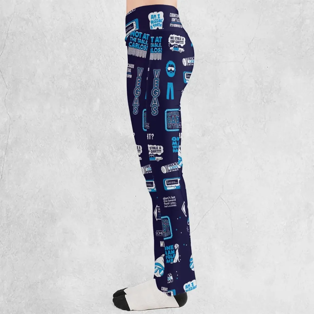 What Happened Last Night The Hangover Flare Leggings - 3