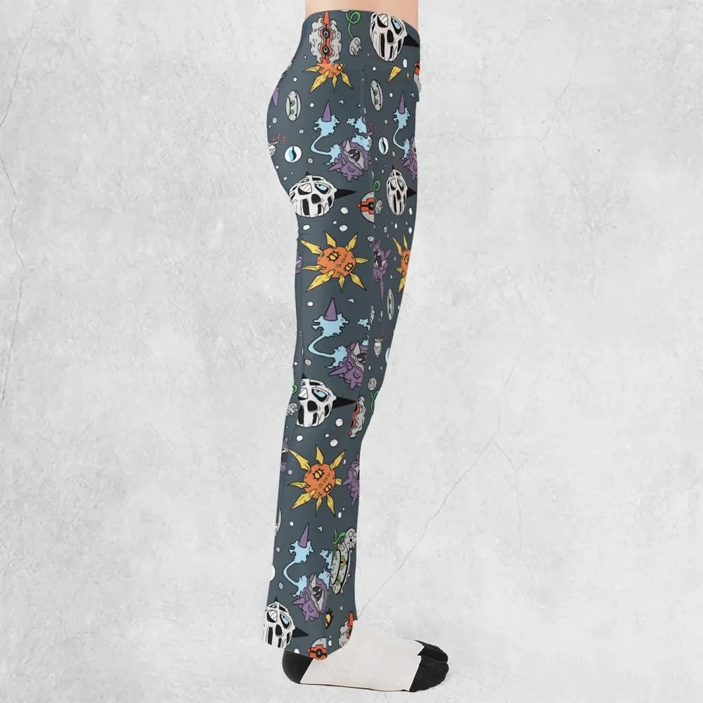 Rock Type Pokemon Flare Leggings - 2