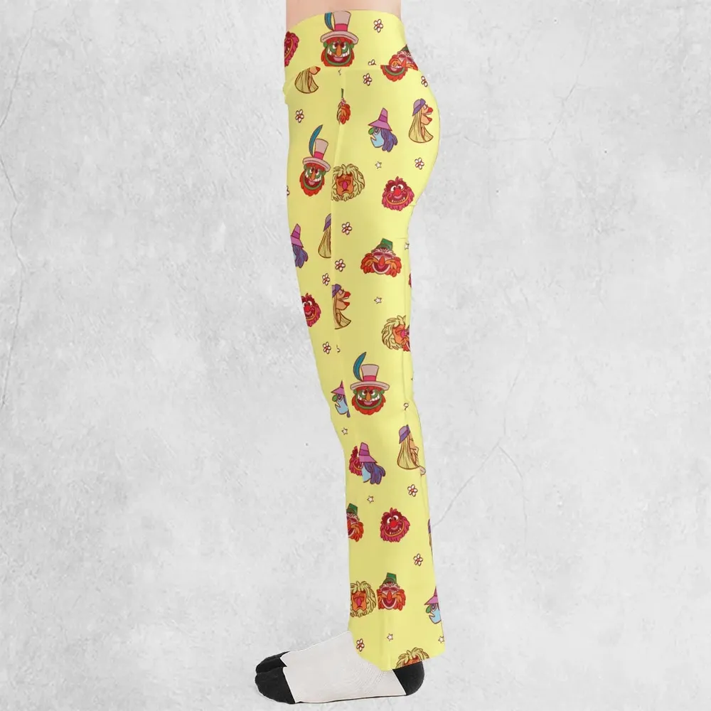The Electric Mayhem Characters The Muppet Show Flare Leggings - 3