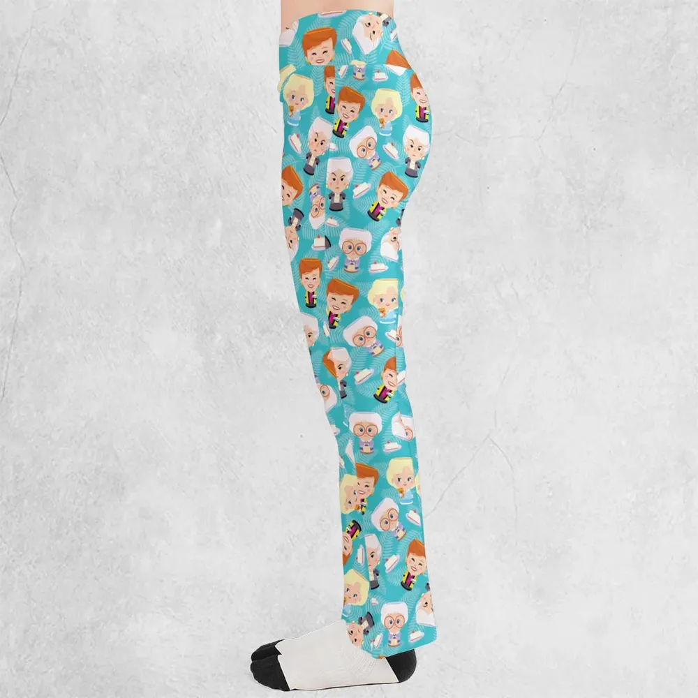 Little Dolls The Golden Girls Flare Leggings - 3