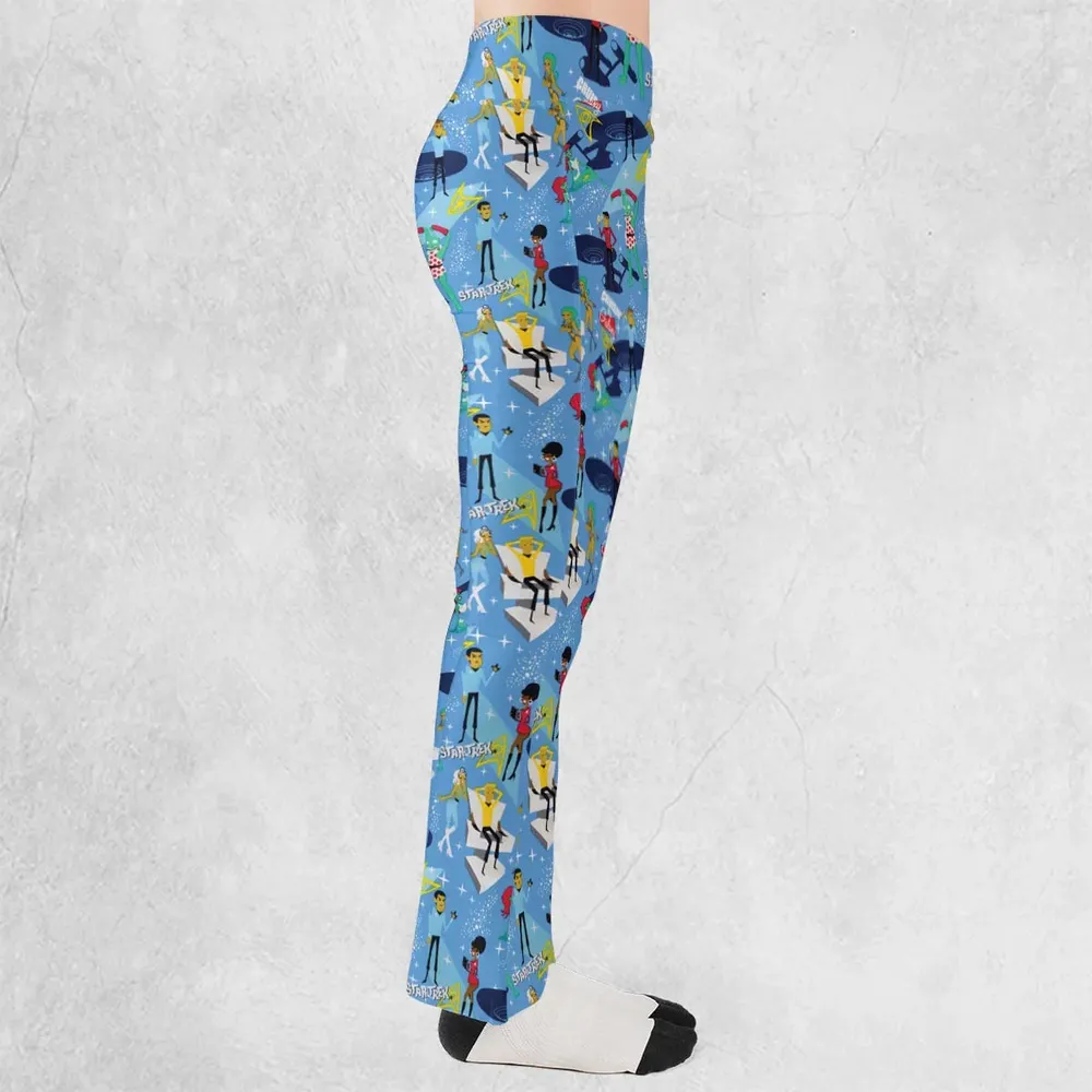 Cruisin' The Galaxy Star Trek Flare Leggings - 2