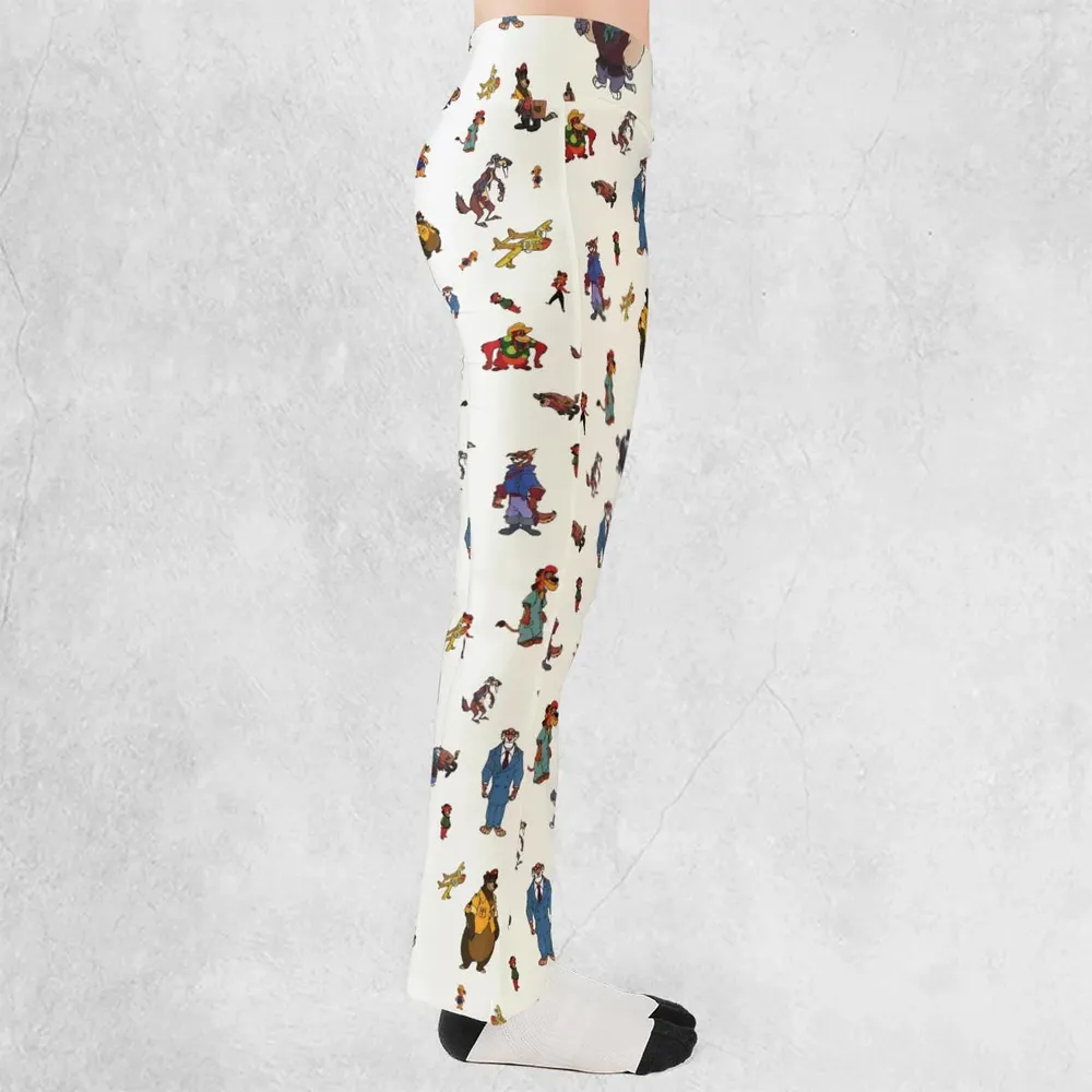 Talespin Characters Flare Leggings - 2