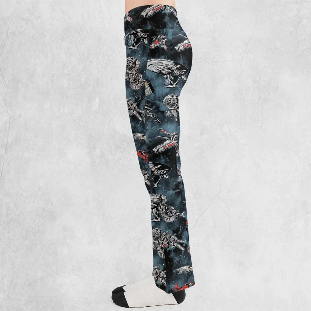 Ultimate Space Fleet Flare Leggings - 3
