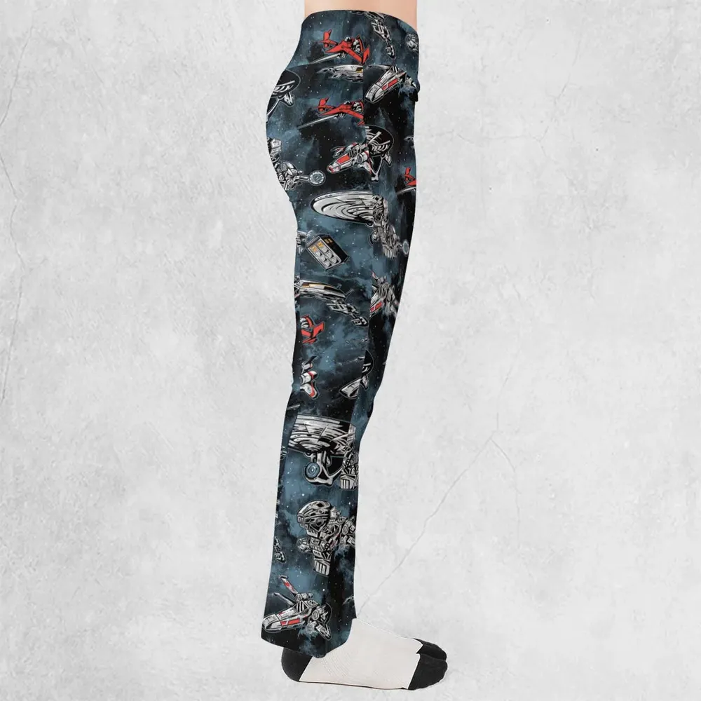 Ultimate Space Fleet Flare Leggings - 2