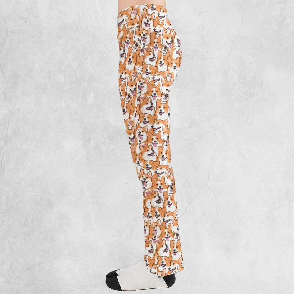 That's a lot of Corgi Flare Leggings - 3