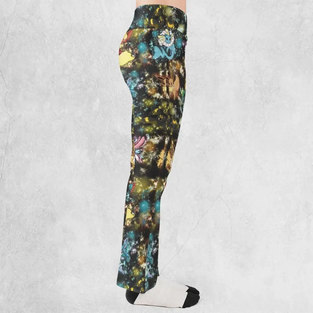 Eevee Evolution in the Galaxy Flare Leggings - 2
