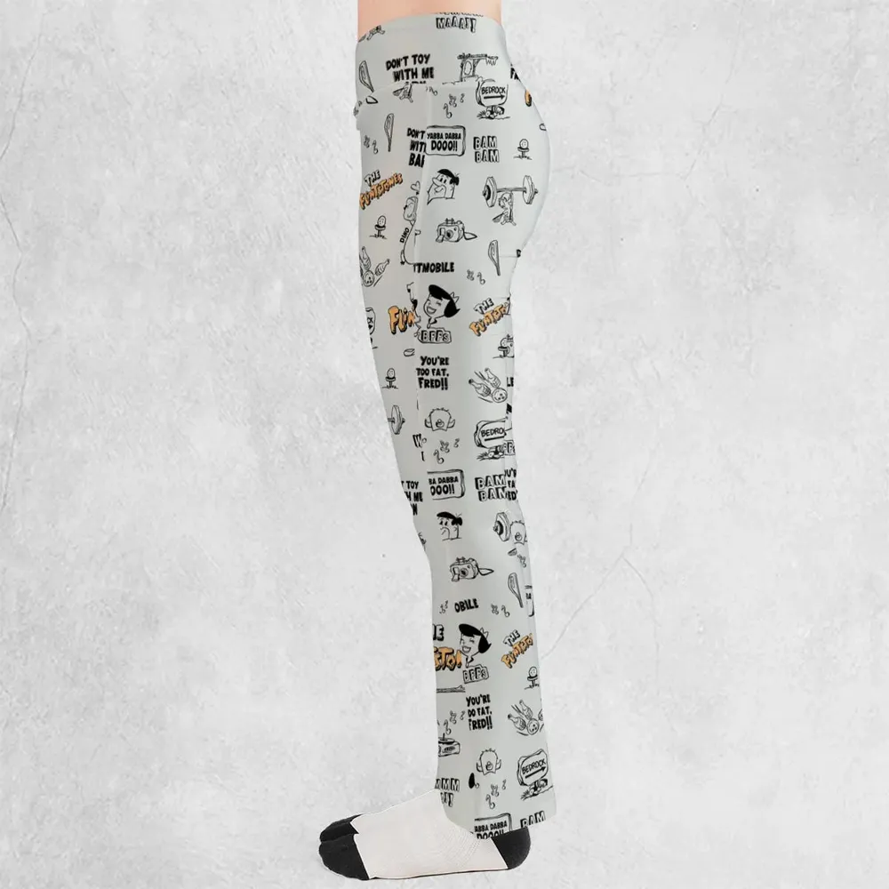 Don't Toy with Me Barn The Flintstones Flare Leggings - 3