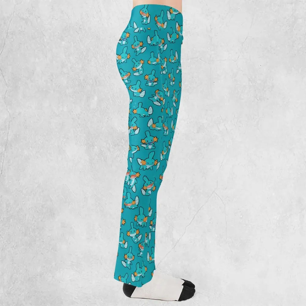 Cute Mudkips Pokemon Flare Leggings - 2