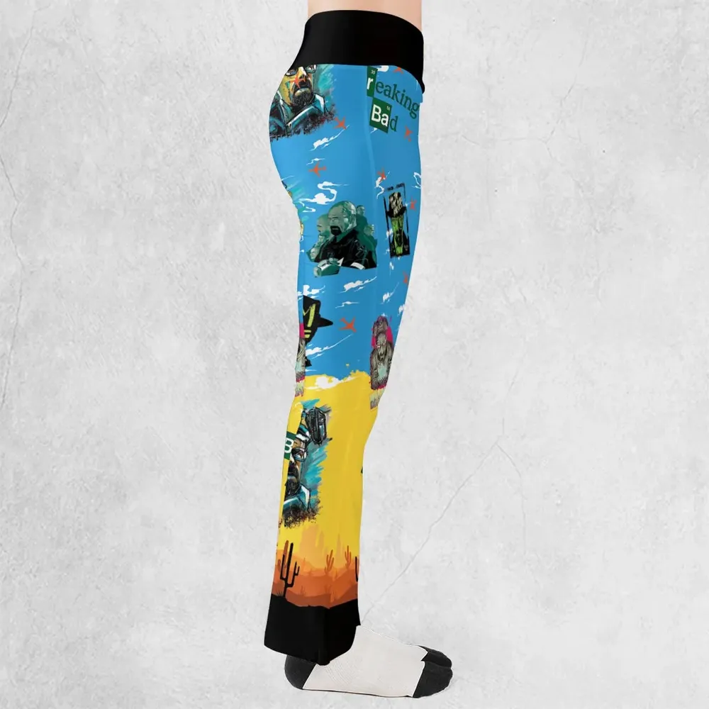 Cooking Meth Breaking Bad Flare Leggings - 2