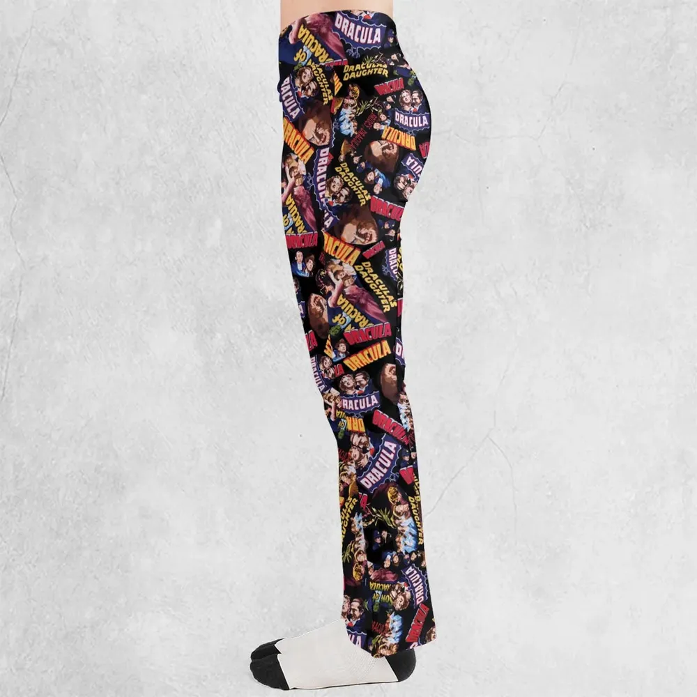 Classic Horror Films Flare Leggings - 3