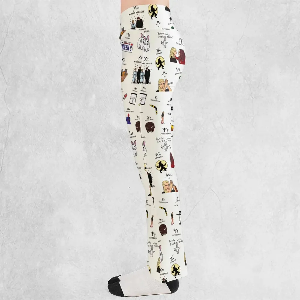 Buffy the Vampire Slayer Flare Leggings - 3