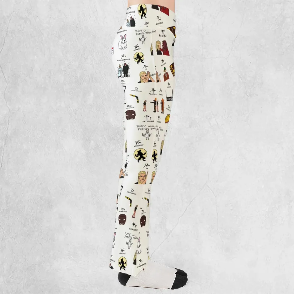 Buffy the Vampire Slayer Flare Leggings - 2
