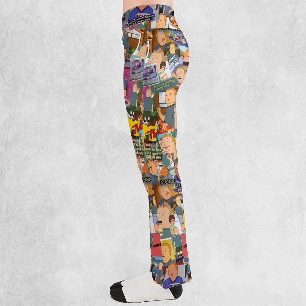 Bobby Face King Of The Hill Flare Leggings - 3