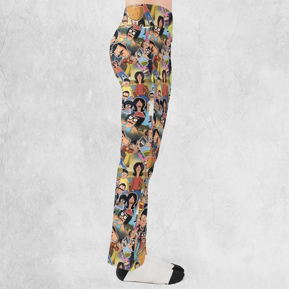 Bob's Burger Wonder Wharf Flare Leggings - 2