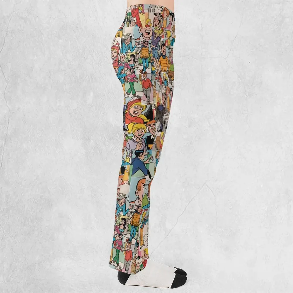 Archie Comics Characters Collage Flare Leggings - 2