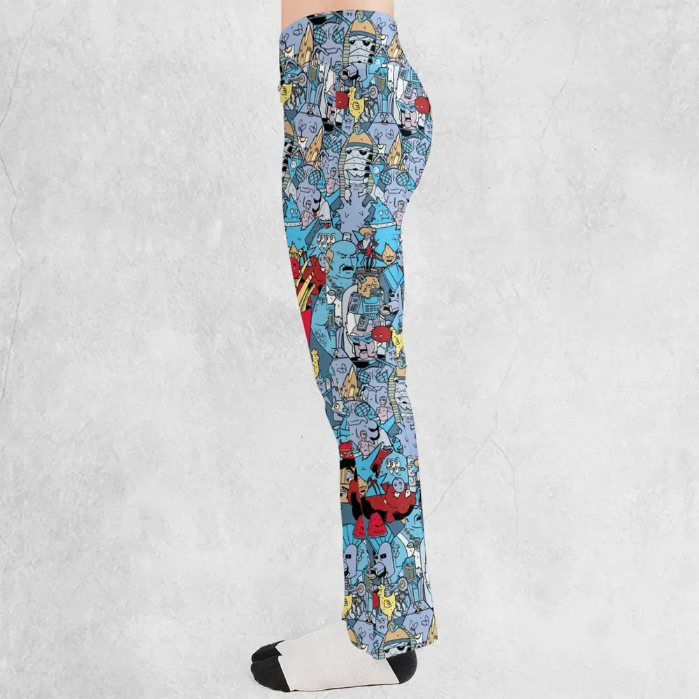 Aqua Teen Hunger Force Flare Leggings - 3
