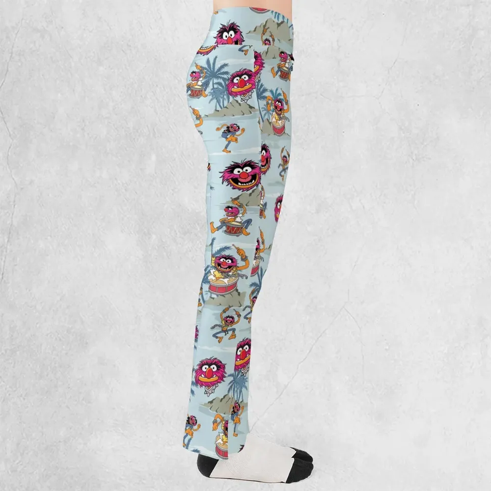 Animal The Muppet Show Drum Tropical Flare Leggings - 2