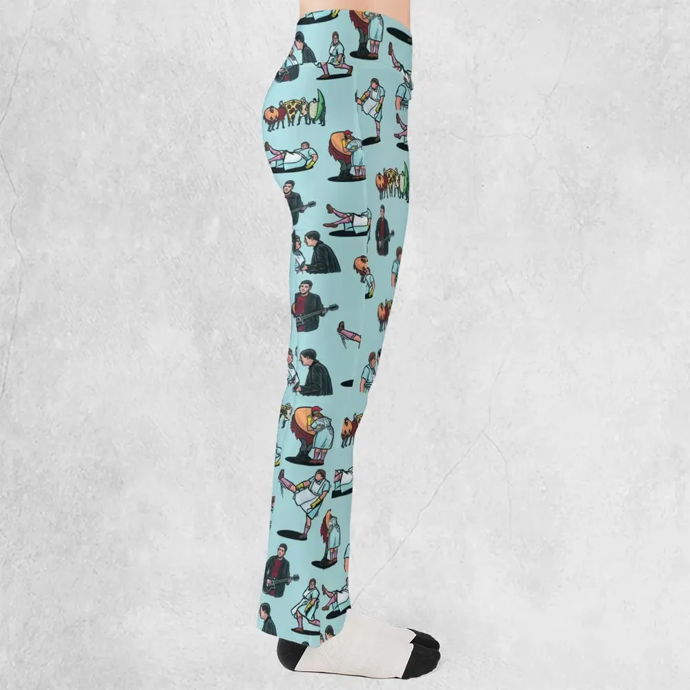 Lunch Lady Land SNL Flare Leggings - 2
