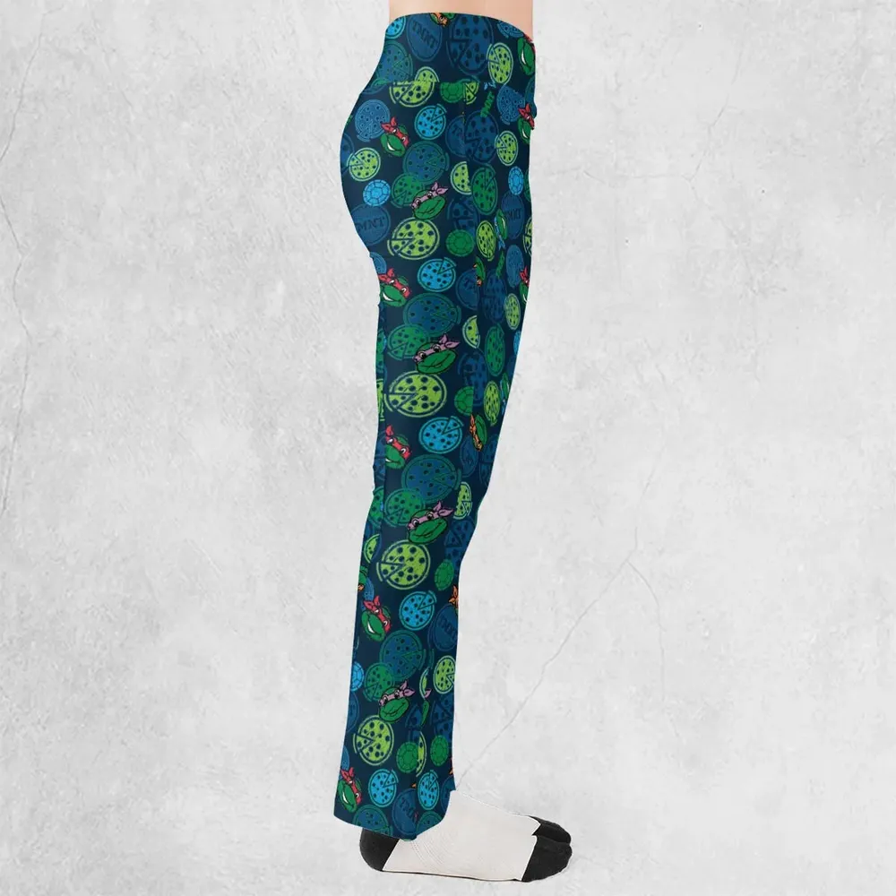 Teenage Mutant Ninja Turtles Pizza Flare Leggings - 2