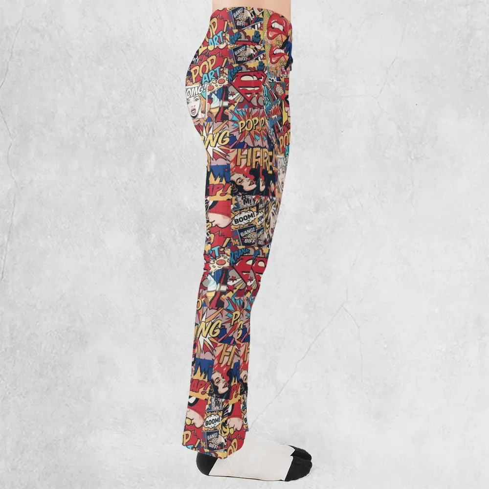 Pop Art Flare Leggings - 2